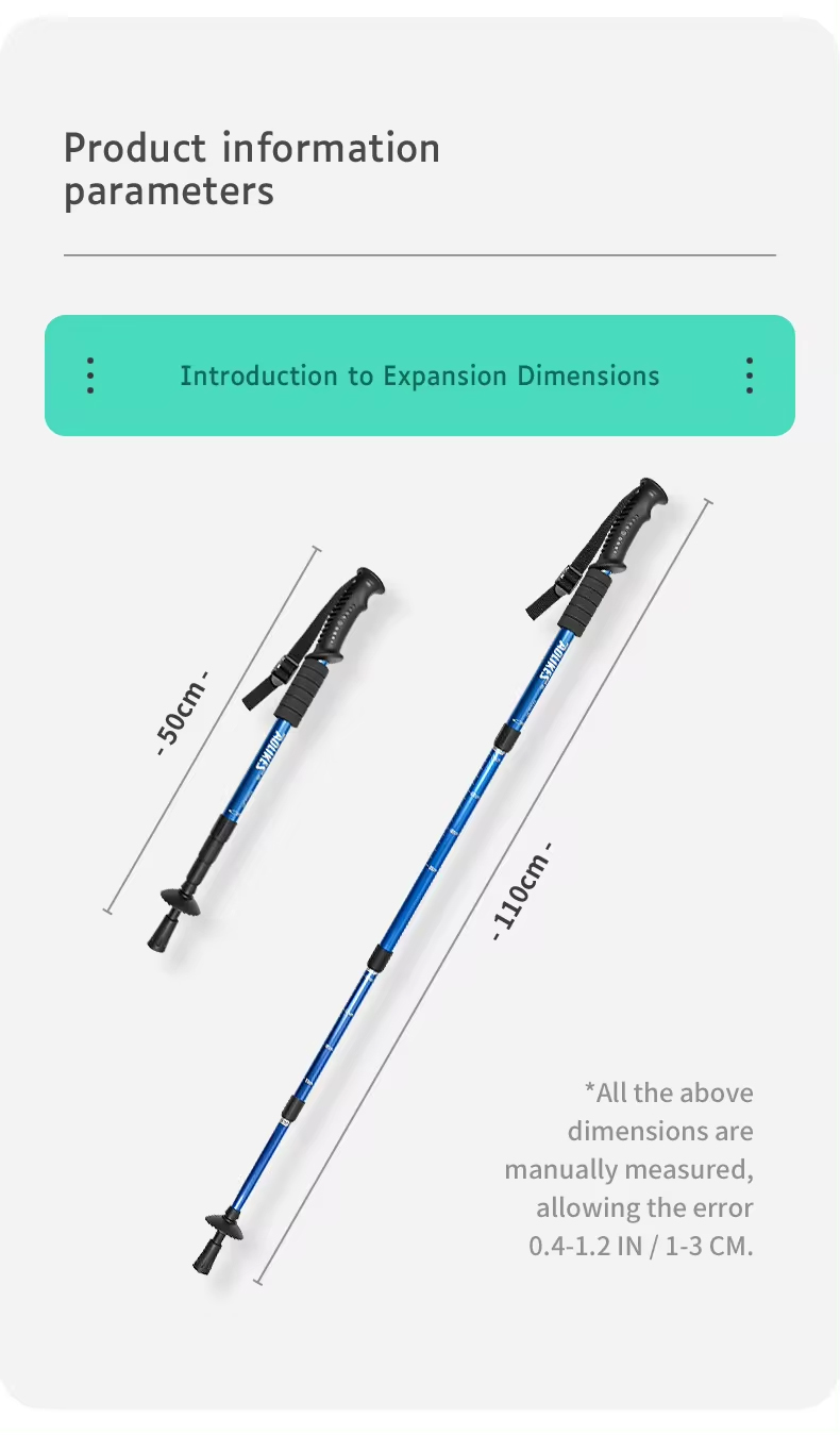 Gậy Leo Núi Hợp Kim Nhôm AOLIKES A-3401