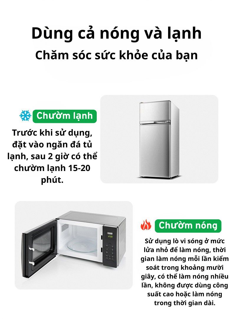 Đệm Gối Chườm Nóng Lạnh AOLIKES A-3706