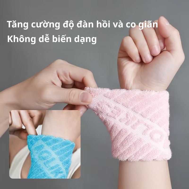 Băng cổ tay thể thao thấm mồ hôi AOLIKES A-0238
