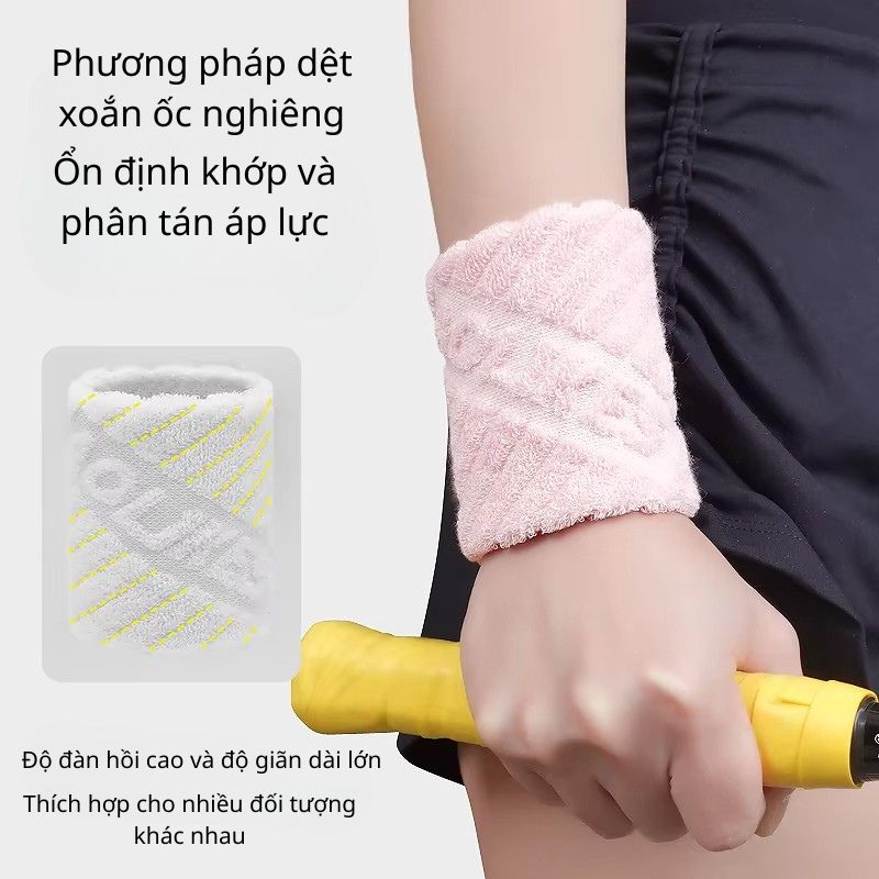 Băng cổ tay thể thao thấm mồ hôi AOLIKES A-0238