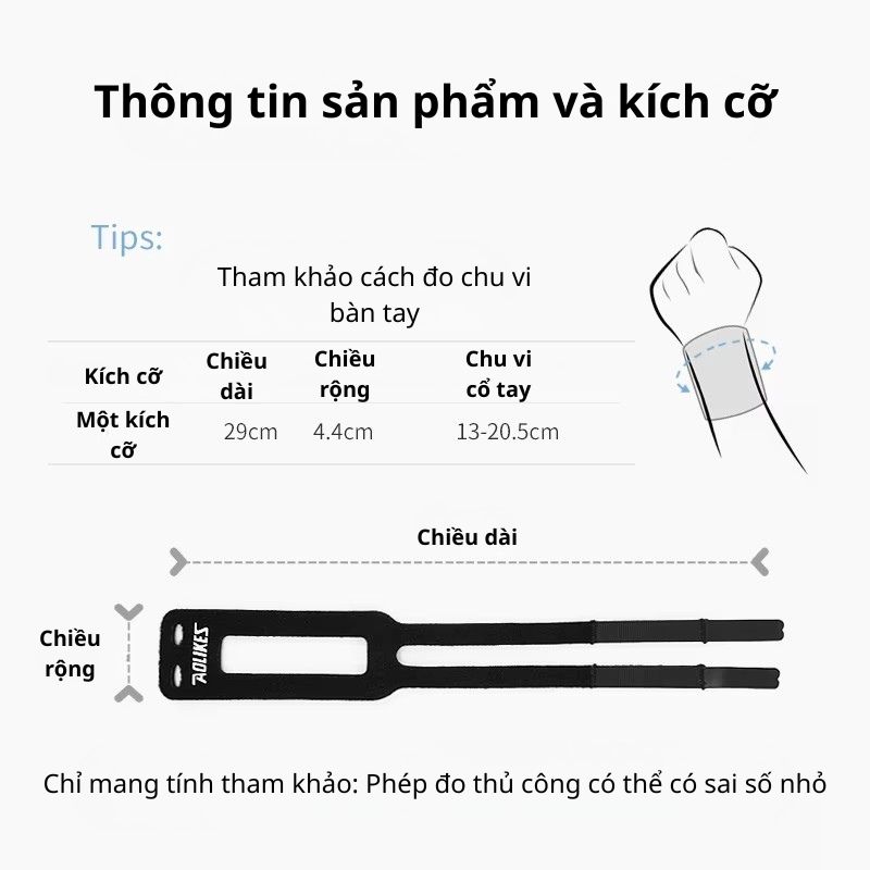 Đai Bảo Vệ Cổ Tay AOLIKES A-1531 TFCC