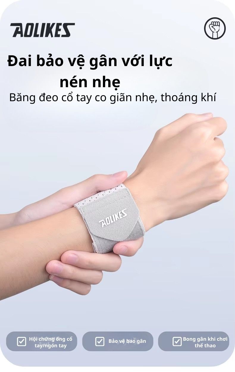 Băng Quấn Cổ Tay AOLIKES A-1543
