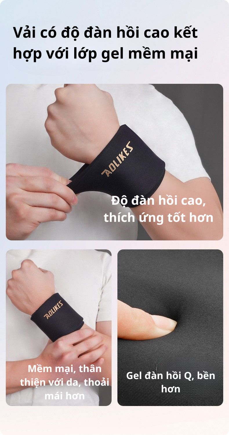Băng Cổ Tay Gel Nóng Lạnh AOLIKES A-3702