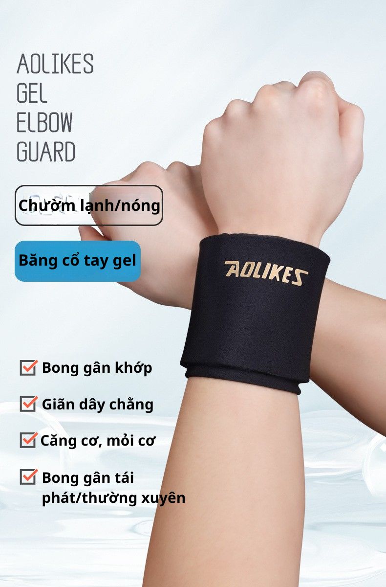 Băng Cổ Tay Gel Nóng Lạnh AOLIKES A-3702