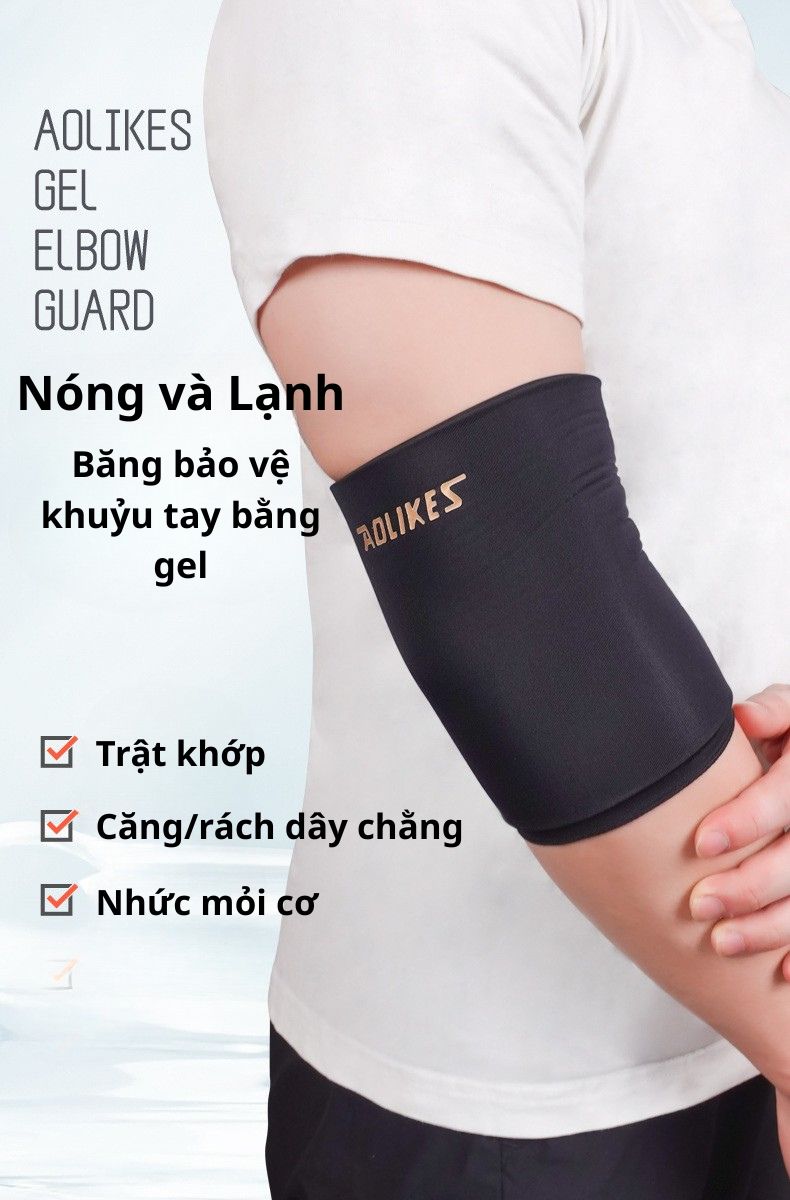 COMBO 2 chiếc băng khuỷu tay chườm nóng lạnh AOLIKES A-3705