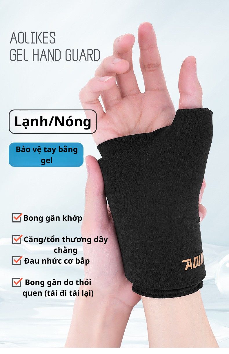 Gel Chườm Nóng Lạnh Cổ Tay AOLIKES A-3707 Gel Chườm Nóng Lạnh Cổ Tay AOLIKES A-3707
